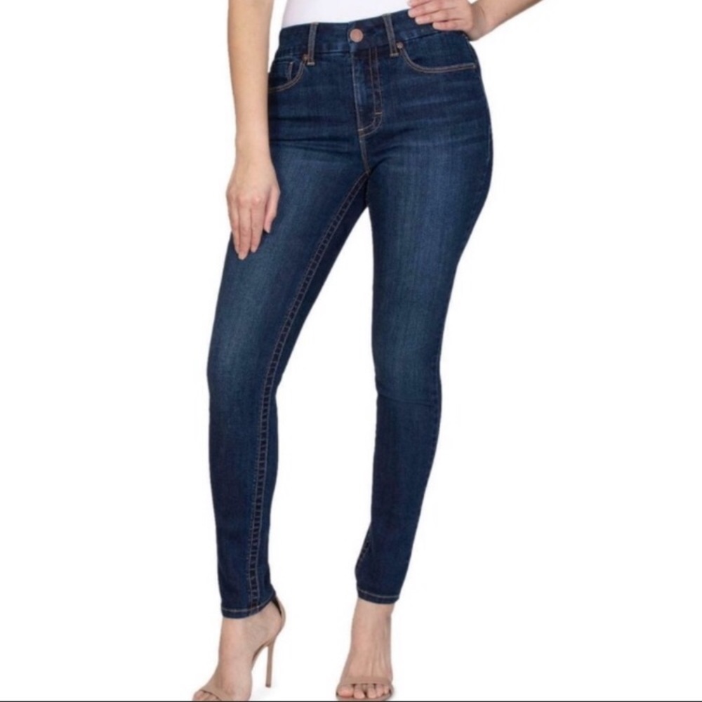 Seven7 Jeans Size 14 Tummyless High Rise Skinny